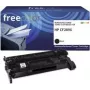 Toner compatível FREECOLOR K18655F7 para HP, Preto, alcance 10000 páginas, 1 unidade