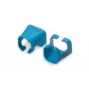 DIGITUS - Clipes de cabo com codificação de cores - para cabo de patch - azul (embalagem de 100) (A-CC-B)