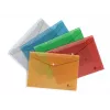 Capa com impressão Forpus, A4, plástico, vermelho, transparente