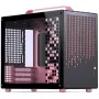 Caixa Jonsplus MATX Handle Case Z20 preto-rosa – caixa Mini/Micro/Flex-ATX com pega de transporte