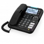 Amplicomms BigTel 1580 telefone DECT mãos-livres, compatível com aparelhos auditivos, repetição de chamada, atendedor de chamadas com indicador LED (ATL1423341)