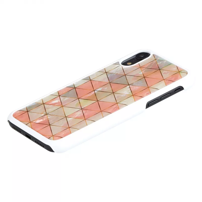 Capa para smartphone iKins para iPhone XR — capa de proteção diamante branca