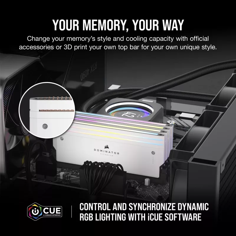 Corsair CMP32GX5M2X6600C32W Módulo de memória