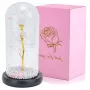 Rosa eterna em vidro Extralink Home, luz LED branca