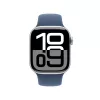 Apple Watch S10 Alumínio Cellular 42mm prateado (bracelete desportiva Denim) S/M