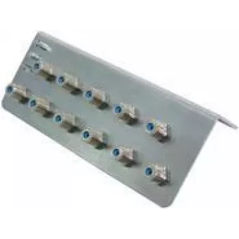 Televes ERD11N suporte de ligação à terra para 11 cabos RF, 401105