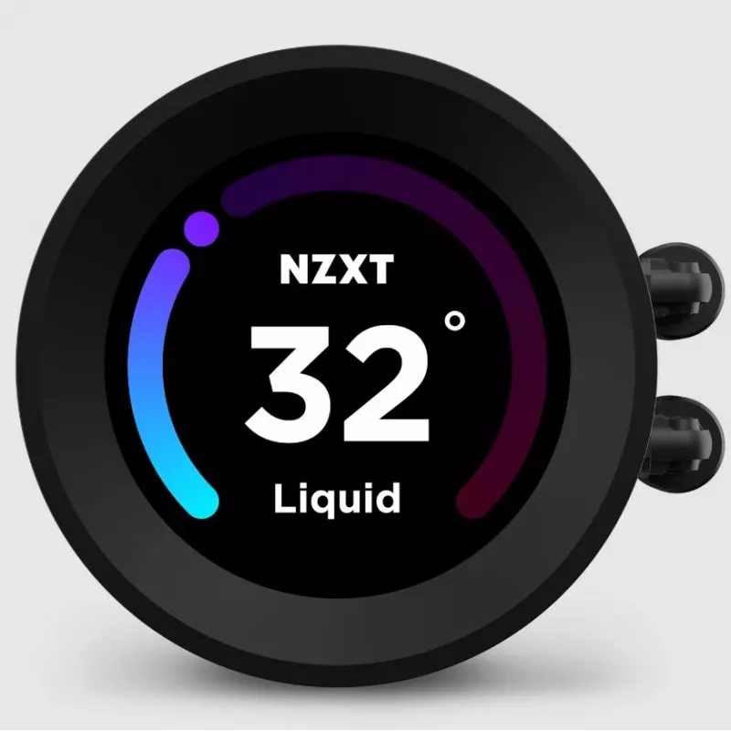 Arrefecedor líquido All-in-One NZXT Kraken Elite 240 RGB 12 cm preto