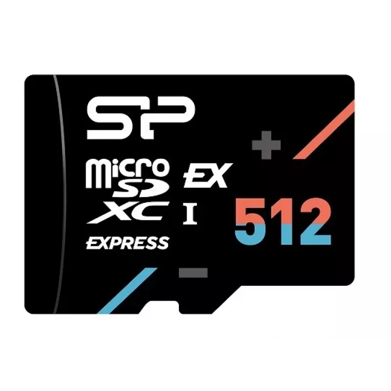 Cartão de memória microSDXC Silicon Power Hypera microSDXC Express 512 GB — UHS-I U3, V30, A1, Class 10