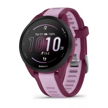 Smartwatch GARMIN Forerunner 165 Music, 43 mm caixa de polímero, 1,2