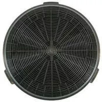 Filtro de carvão ativo de substituição para exaustor CATA modelo 02846763, preto