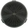 Filtro de carvão ativo de substituição para exaustor CATA modelo 02846763, preto