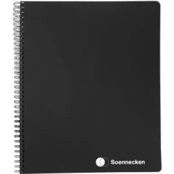 Soennecken Officebook 2354 DIN A5+ 90g 80 fls. Régua/marcador, quadriculado (2354)