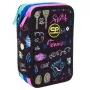 Estojo de Três Andares com Acessórios CoolPack Jumper 3 TENNIS STAR