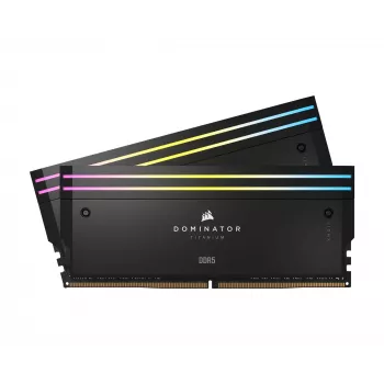 Dominator Titanium CMP32GX5M2B6400C32, 32 GB, 2 x 16 GB, DDR5, 6400 MHz, DIMM 288 pinos