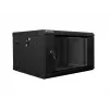 Rack de Parede LANBERG WF02-6606-10B 6U 600x374,3x600 mm Aço Inoxidável Preto