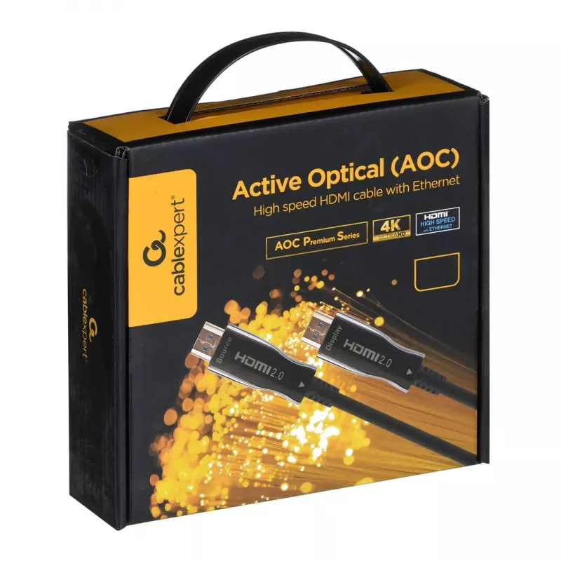 Cabo HDMI Gembird CCBP-HDMI-AOC-30M-02 30m HDMI Type-A macho preto