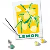 Ravensburger CreArt conjunto de pintura – Limões (Design 25515) para projetos de pintura em tela