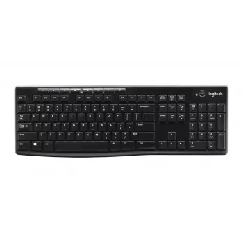 Teclado sem fios Logitech K270 - Teclado - Sem fios