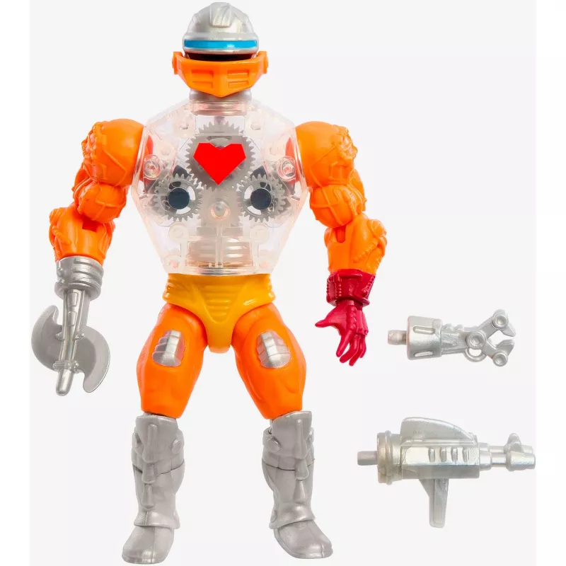 Figura de ação Masters of the Universe Origins Mini Comic Roboto, boneco 14 cm