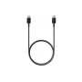 Cabo USB-C Samsung EP-DA705 25W preto para carregamento e transferência de dados