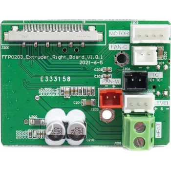 Placa adaptadora de extrusora Flashforge 30002136001 para ligação de extrusora de impressora 3D