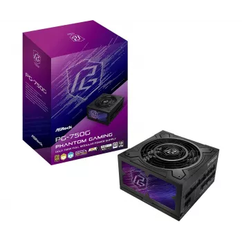 Fonte de alimentação ASRock Phantom Gaming PG-750G 750 W