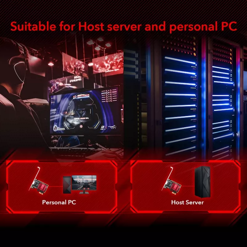 Placa de rede Cudy PE25 Interna Ethernet