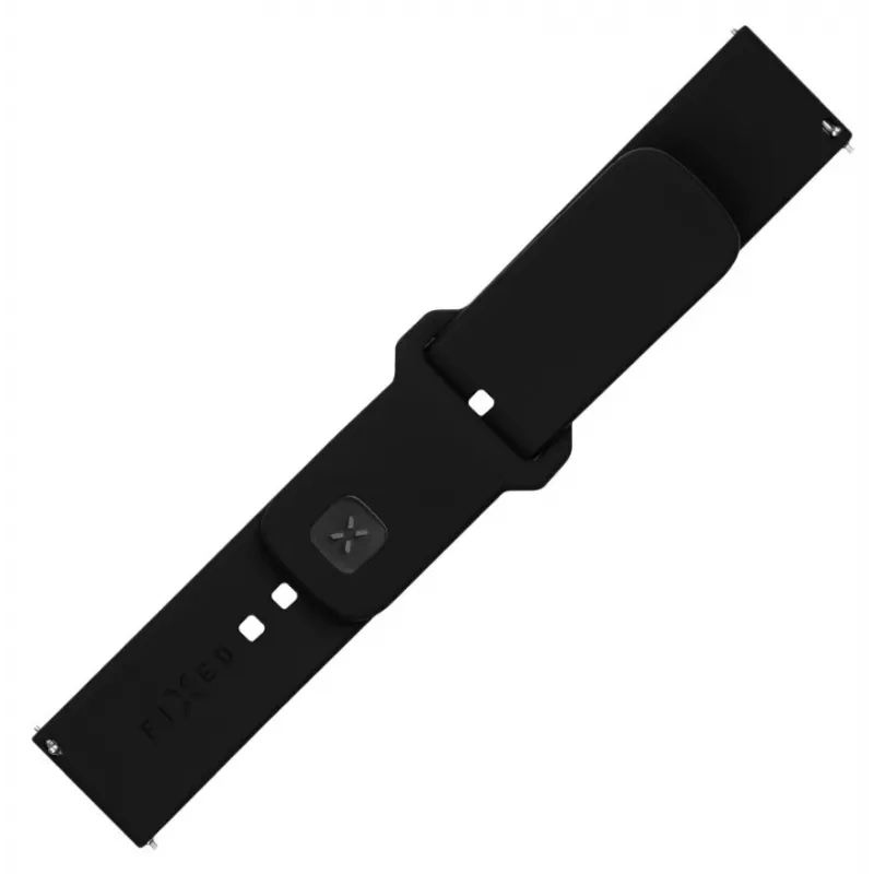 Pulseira de silicone de substituição FIXED FIXSST2-22MM-BK — 22 mm troca rápida preto