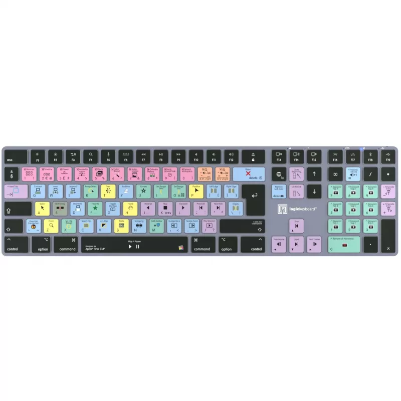 LogicKeyboard Apple Final Cut Pro X Titan Reino Unido (Mac) (LKB-FCPX10-TM-UK)
