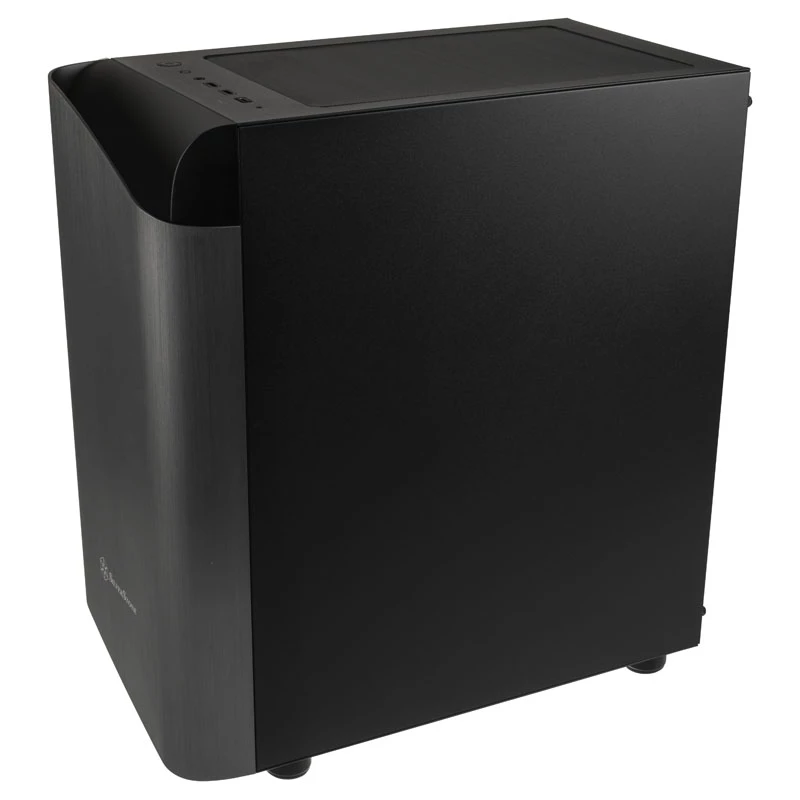 SilverStone Seta A1 Midi-Tower, vidro temperado - preto