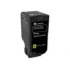 Lexmark - Alta capacidade - amarelo - original - cartucho de toner LCCP, LRP - para Lexmark CX725de, CX725dhe, CX725dthe (84C2HY0)