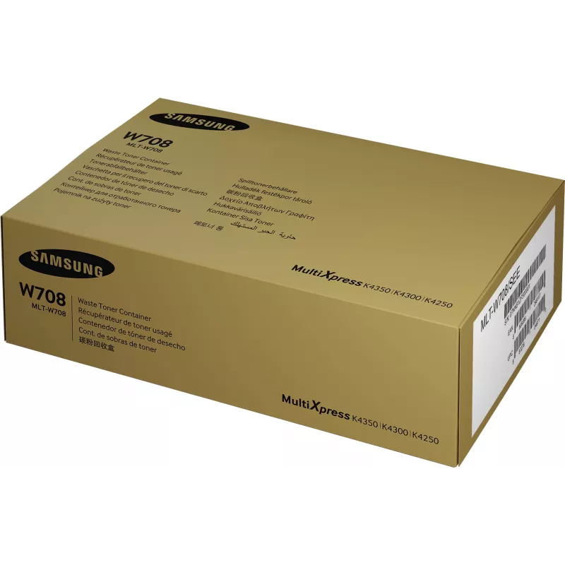 Recipiente de toner residual HP MLT-W708 (MPN SS850A) para impressoras Samsung