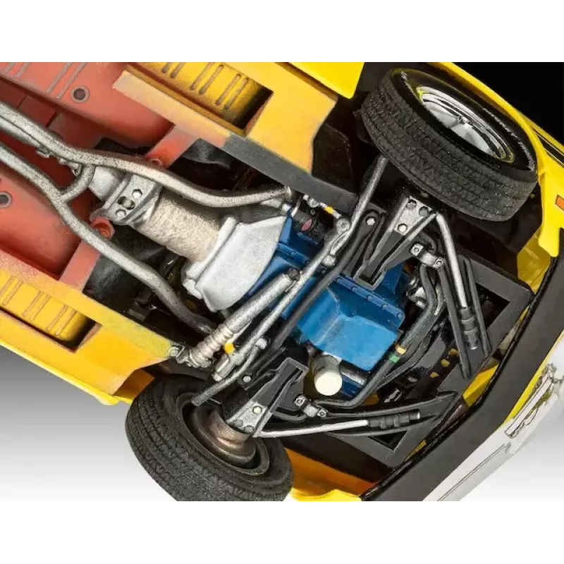 Modelo em plástico 70 Shelby Mustang GT500 1/25