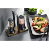Conjunto de saleiro e pimenteiro GEFU X-plosion 11 cm preto — moinhos de mesa manuais, mecanismo de cerâmica