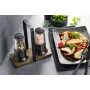 Conjunto de saleiro e pimenteiro GEFU X-plosion 11 cm preto — moinhos de mesa manuais, mecanismo de cerâmica