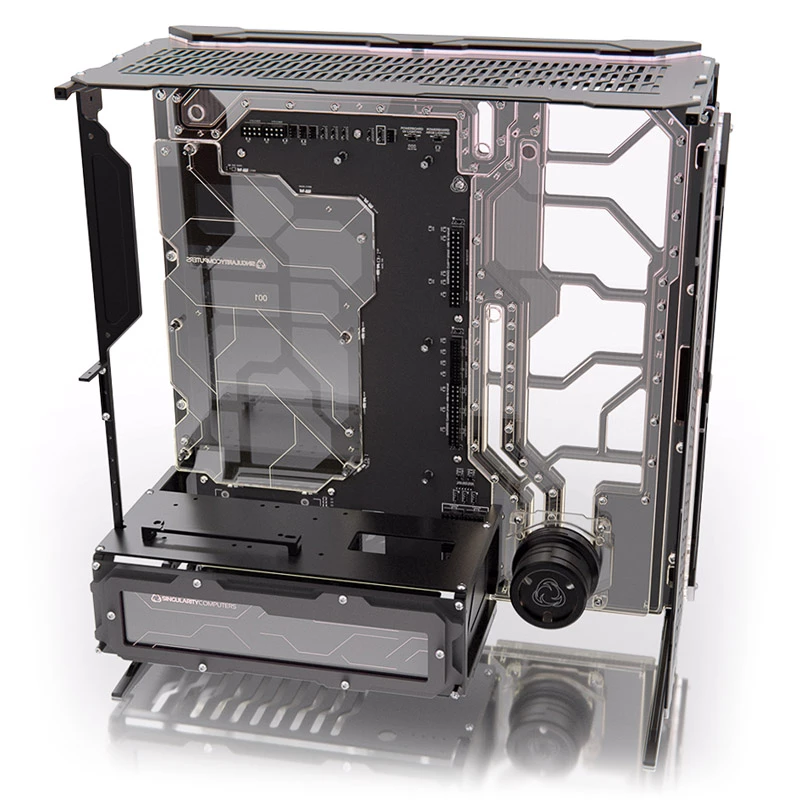 Singularity Computers Spectre Integra-M Mid Tower Elite Dark - preto