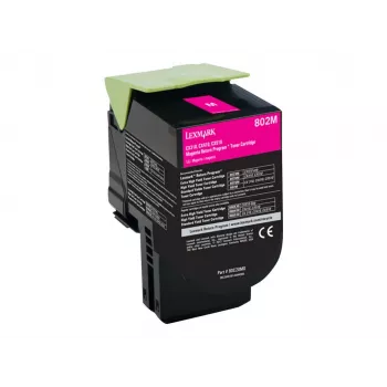 Toner Lexmark 80C20M0 2500 páginas Magenta