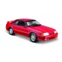 Modelo Ford Mustang SVT Cobra 1993 vermelho 1/24