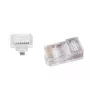 Conector de fios Gembird LC-PTU-01/100 8P8C RJ45 transparente