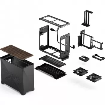 Fractal Design Era 2 Mini Tower carvão, cinzento