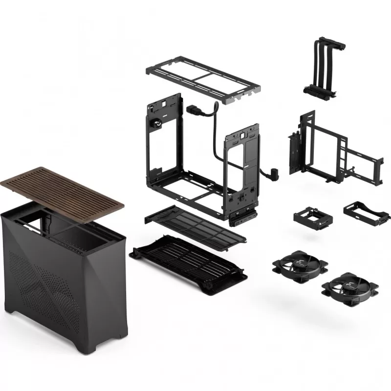 Fractal Design Era 2 Mini Tower carvão, cinzento