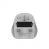 Adaptador de tomada GEMBIRD A-AC-UKMINTF – ficha tipo G do Reino Unido para entrada IEC-C13, 15 A