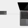 Cabo USB-C para USB-C Green Cell KABGC29W 2 m, USB 3.2 Gen 1, 60 W PD, TPE entrançado, branco
