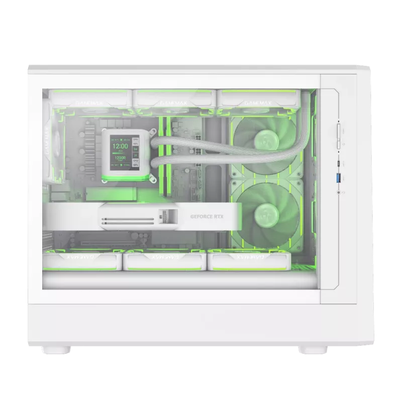 Gamemax | Caixa | CLAW 360 WH | M-ATX