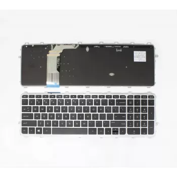 Teclado HP Envy TouchSmart: 15-J, 17-J, M7-J, 17T-J com moldura