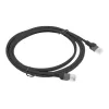 Cabo de rede LANBERG PCU5-10CC-0200-BK RJ-45 Cat5e U/UTP 2 m preto