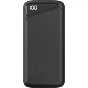 Powerbank de carregamento rápido 20.000 mAh (preto, PD, Quick Charge 3.0, Super Charge)