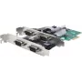 Exsys GmbH placa PCIe 4S Serial RS-232 ASIX EX-46014 - PCI-Express