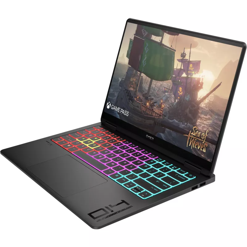 HP OMEN by Transcend 14-fb0073ng CU 7 155H. NVIDIA GeForce RTX 4060. 16GB 1TB SSD W11Home - Layout do teclado possivelmente alemão