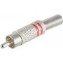 shiverpeaks BS52000-R conector de fio RCA aço inoxidável (BS52000-R)